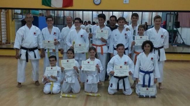 Mazara, passaggi di cintura all’A.S.D Bushido Karate-Do Accademy