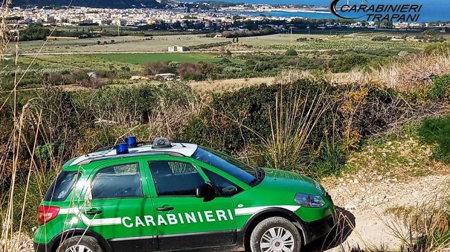 Campobello, contrasto ai resti ambientali: sequestrata area adibita a discarica ad un imprenditore