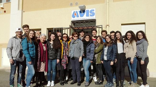 L’ITC di Marsala partecipa attivamente al progetto dell’AVIS “educare alla donazione”