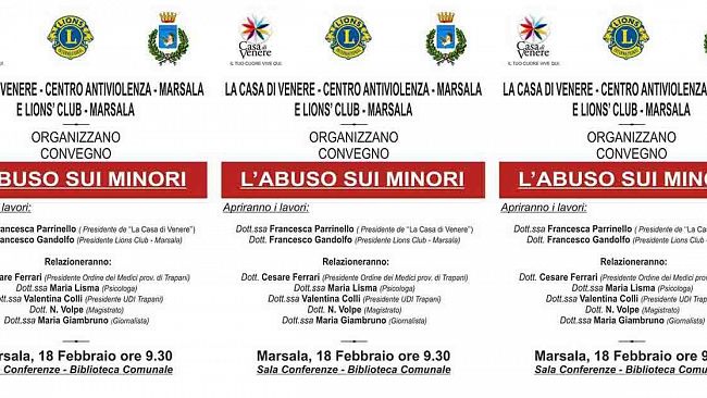 Marsala, convegno su “L’abuso presso la Sala Conferenze della Biblioteca Comunale