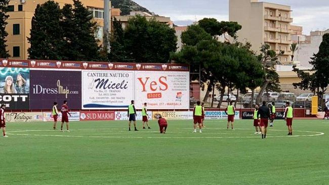 Trapani calcio, tra allenamenti e movimenti di mercato