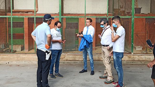 Trapani, blitz di Enrico Rizzi: sequestrati gli animali di Villa Margherita