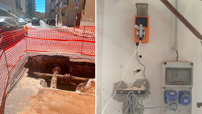 ​Inquinamento idrico a Trapani, interventi del Comune ma 150 utenze sono ancora chiuse