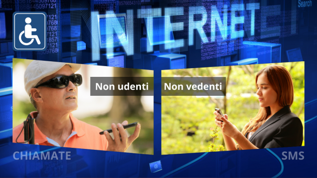 Telefonia e Internet: le agevolazioni per non udenti e non vedenti