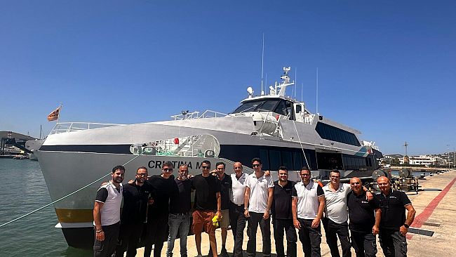 Trapani, nuova nave ibrida per la Liberty Lines