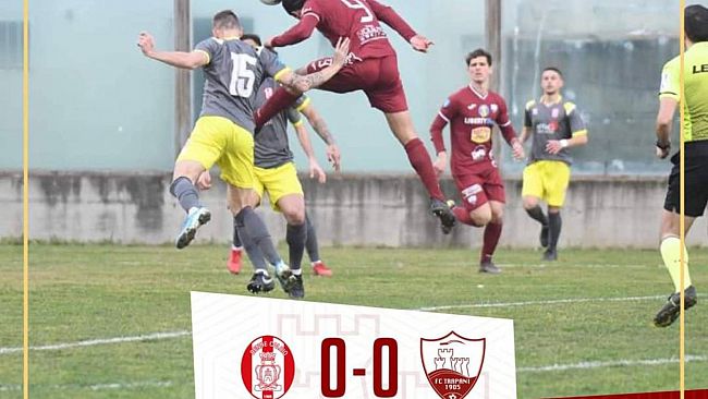 Il Trapani non riesce ad andare oltre lo 0-0 a Rende