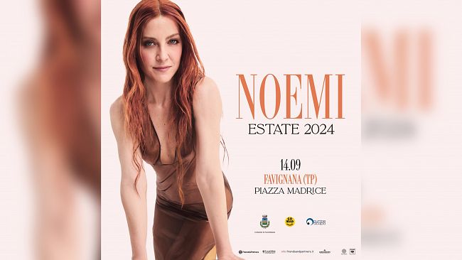 Favignana, festeggiamenti in onore del Santissimo Crocifisso: il 14 settembre il concerto di Noemi   