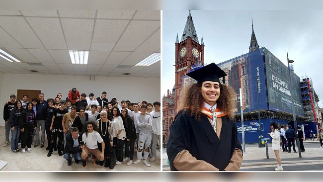 Trapani, l’ex alunno Housem Moussa dell’I.I.S. “L. Da Vinci” incontra gli studenti dell’Istituto 