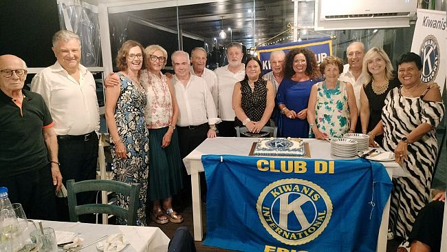 ​Il Kiwanis di Erice festeggia il 31° anniversario tra bilanci, riconoscimenti e nuove alleanze