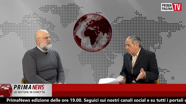 Prima News. 6 marzo: ospite il Dott. Alessandro Palma Grafico Creativo