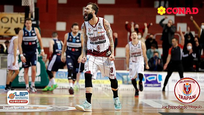 Pallacanestro Trapani, la risolve Tomasini: battuta Orzinuovi
