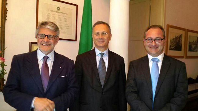 Tumbiolo a Malta per la creazione del “Cluster marittimo del Mediterraneo”.  Incontro all’Ambasciata d’Italia