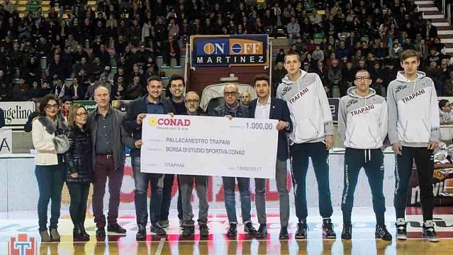 Trapani, Basket: domenica 19 febbraio Conad Youth Project è approdato
