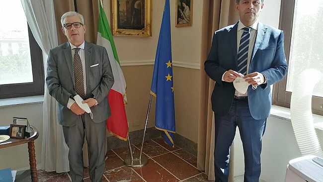 Il Sindaco Massimo Grillo ha incontrato il Prefetto