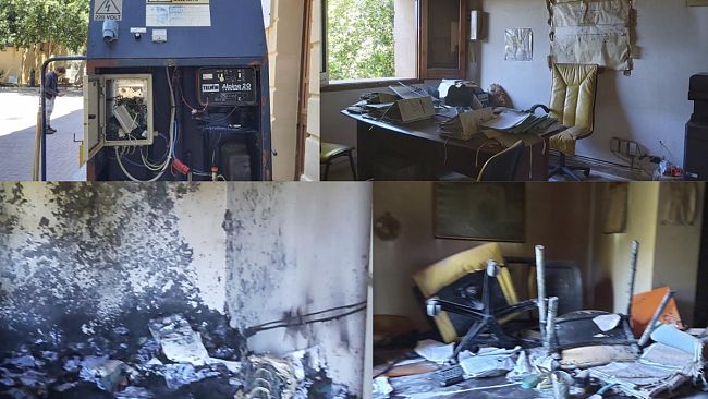 VIDEO – Cimitero di Mazara, Immagini (in esclusiva) dei danni causati dall’incendio
