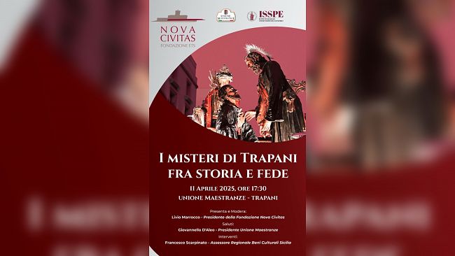“I Misteri di Trapani fra storia e fede” il prossimo 11 aprile 