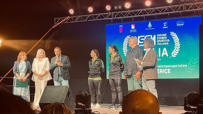 Handball Erice premiata come eccellenza sportiva siciliana al premio