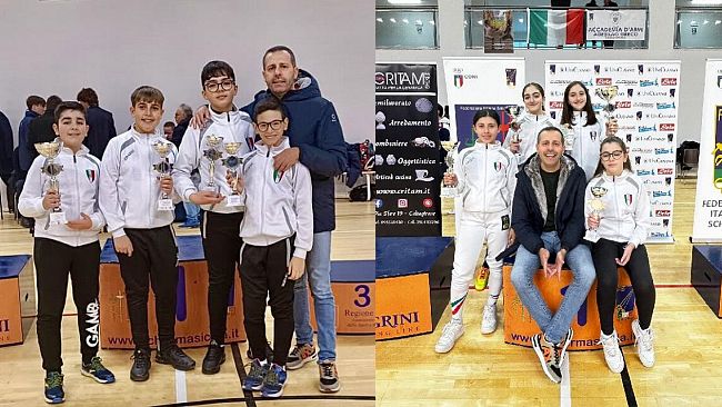 2^ prova regionale u14: ottima prestazione per i piccoli schermidori mazaresi