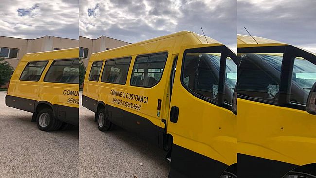 Custonaci, il Comune acquista un nuovo scuolabus