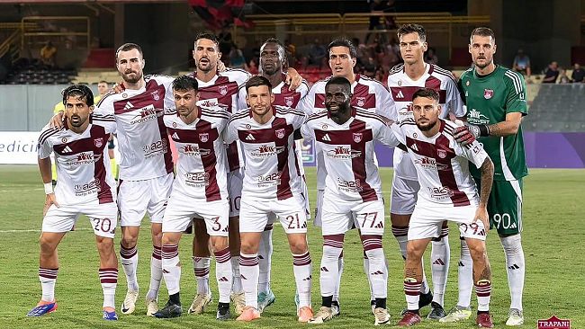 Benevento-Trapani 0-1, granata avanti all’intervallo