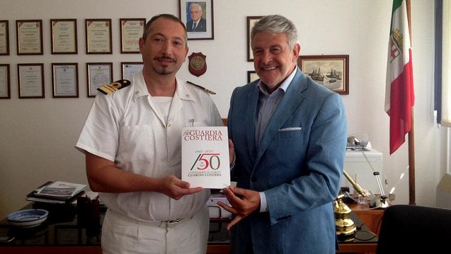 Sinergia fra Distretto della Pesca e Capitaneria di Porto, Tumbiolo incontra il Comandante Giovetti