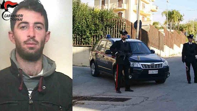 Alcamo, bomba a mano dentro casa: arrestato giovane a Buseto Palizzolo
