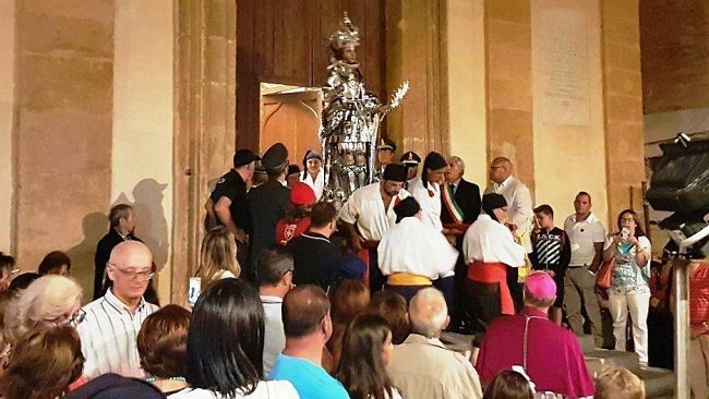 Festino San Vito, Oggi: annuncio, trasporto simulacro a San Vito in Urbe e musical