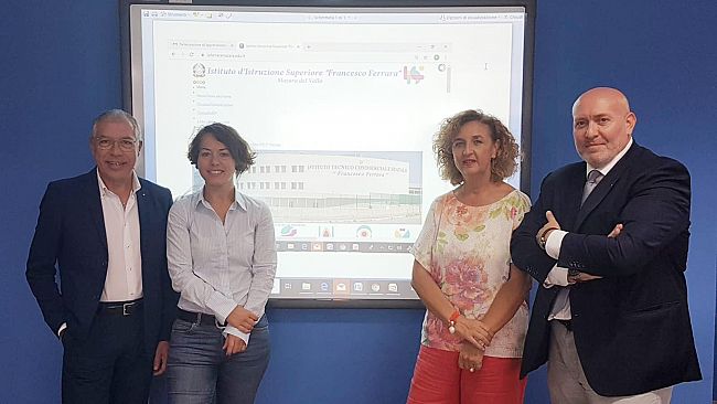 Avvio al lavoro di giovani studenti. Incontro all’Istituto Commerciale “F. Ferrara” di Mazara del Vallo con rappresentanti C.I.F.A. Trapani e ANPAL Servizi