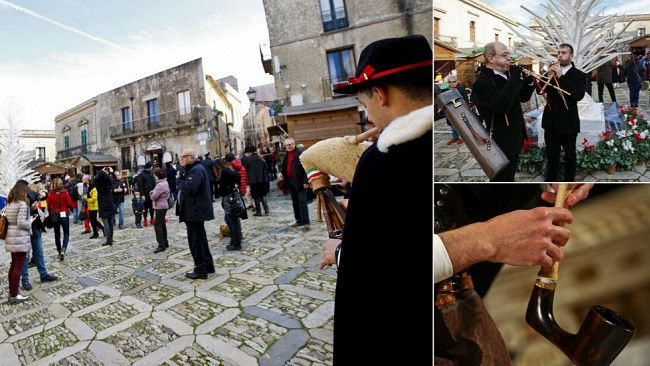 Erice fa il pienone per le Zampogne dal Mondo