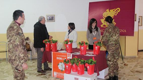 TRAPANI – Il 6° Reggimento Bersaglieri incontra i volontari dell’A.I.S.M.