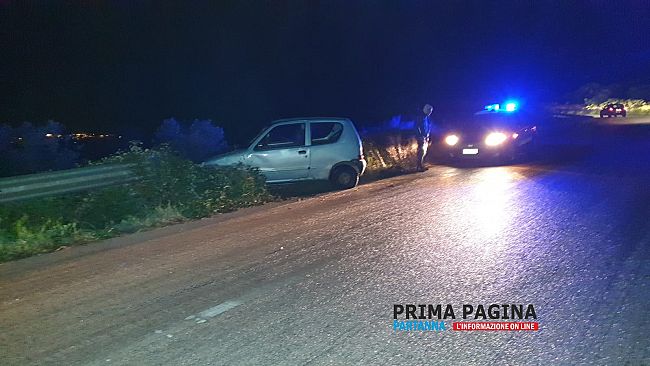 Incidente tra Partanna e Castelvetrano