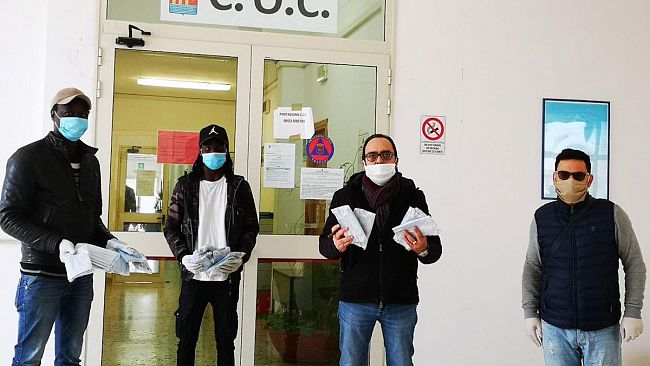 Trapani, consegnate 500 mascherine realizzate dai volontari dell’Oratorio Salesiano