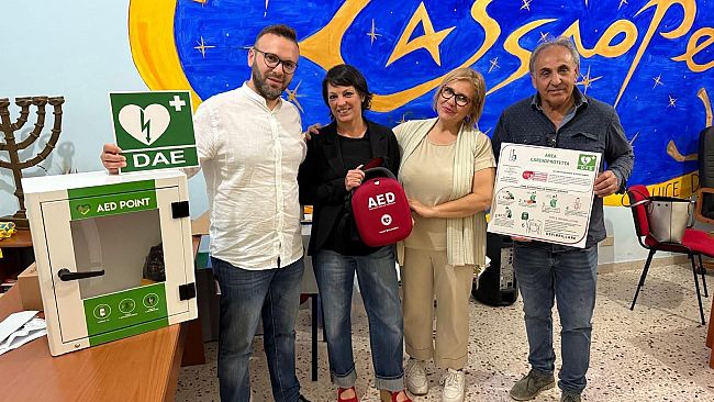 Santa Ninfa, l'ANSPI dona defibrillatore al Comune 