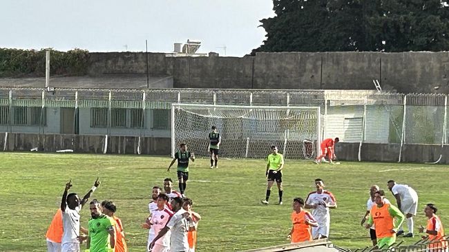 Folgore, un dubbio rigore ed un gol nell'over time e lo Sciacca strappa un punto
