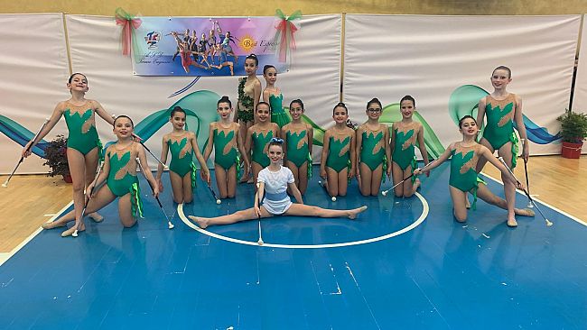 Le atlete dell'ASD Farfalle Mazara chiudono la stagione con ottimi risultati 