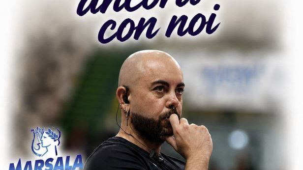 Lucio Tomasella, da sette stagioni al fianco del Marsala Volley