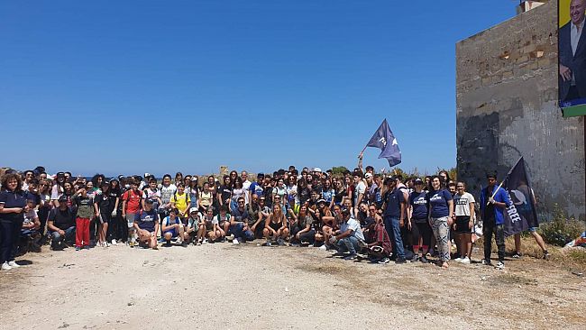 Trapani, passeggiata ecologica sul lungomare con le scuole del territorio