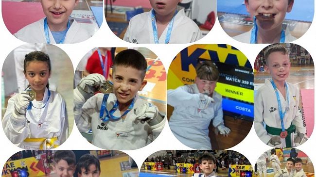 Successo per i giovani atleti della scuola di Taekwondo Taegym Academy con 11 medaglie