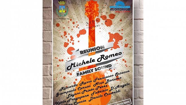 “Reunion Michele Romeo Family Sound” presso l’Auditorium Caruso il 14 Gennaio