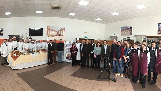 L’Alberghiero Titone ha ospitato la televisione maltese TVM che ha realizzato uno speciale sul territorio belicino