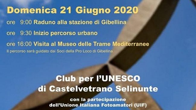 Si terrà a Gibellina, la nona edizione della battuta fotografica UIF- Club Unesco