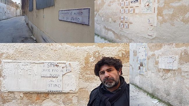 VIDEO – Distrutte ceramiche nel quartiere de La Giudecca. Criminali…