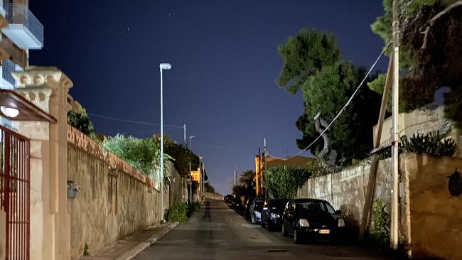 Alcune vie al buio da qualche giorno a San Cusumano e Casa Santa