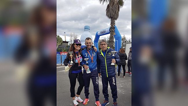 Strepitosi successi della Pam alle maratone di Catania e Reggio Emilia