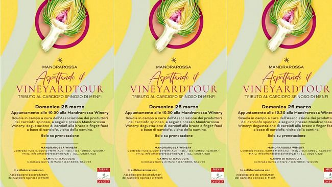 Menfi, domenica l’evento “Aspettando il vineyardtour”  
