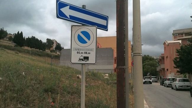 Erice, istituzione del senso unico di marcia nella via Onofrio Giovenco