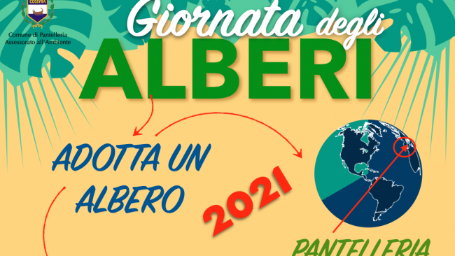 Pantelleria, torna la giornata dell’albero