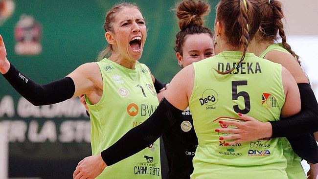 Volley, scontro al vertice per la BWB Media Entello