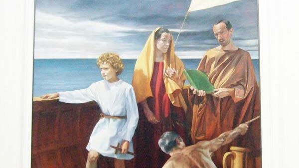 Domani si inaugura la nuova tela San Vito realizzata da Gregory Burney