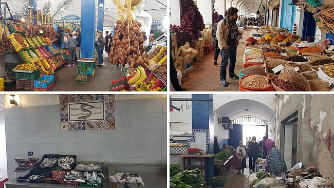 “L’afrodisiaco” mercato di Mahdia, la gemella tunisina di Mazara del Vallo